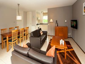 Charming forest house surrounded by a garden