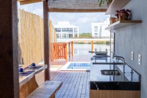 Casa Luz da Lua - Barra Grande - Maraú - Vista charmosa para o Lago