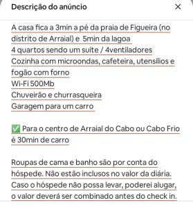 Casa Elisheik - 3min da Praia e Lagoa em Figueira -Arraial do Cabo