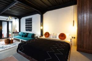 Chic industrial aesthetic loft