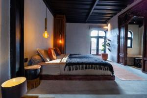 Chic industrial aesthetic loft