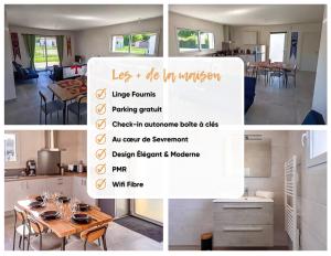 Maison 5-6 personnes -15 min du Parc - Parking -by R&G