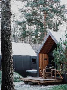 Luxury glamping Chocolate village