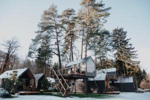 Luxury glamping Chocolate village