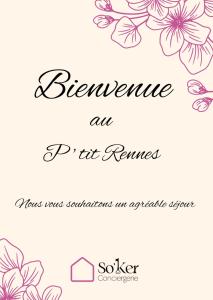 Le Ptit Rennes- 200 m de la Gare Cosy Lumineux