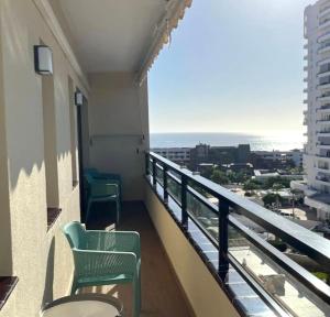 Ocean View Apartment, balcony & parking, Tenerife South Escape