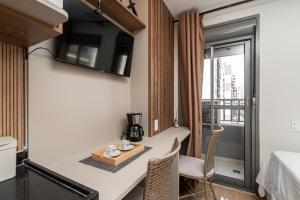 Studio com Academia a 350 m do Allianz Parque