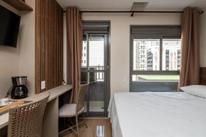 Studio com Academia a 350 m do Allianz Parque