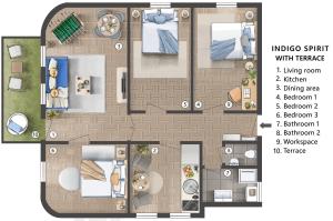 Indigo Spirit with Terrace & Foosball Old Town