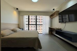 Apê Beira-Mar, seu refúgio em Maceió, c AC, TV, Wifi, Piscina e Academia