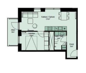 Lovely 1-BR w a balcony in Ørestaden - 143