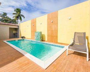 Casa em Marechal Deodoro-Piscina-3Qt-Ar Condicionado-Grupos-Famílias