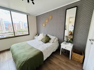 2D 2B, hasta 4 personas, Vista cordillera, Parking, AC & Calefacción