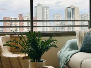 2D 2B, hasta 4 personas, Vista cordillera, Parking, AC & Calefacción