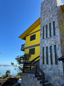 Casa completa com vista para o mar e piscina privativa