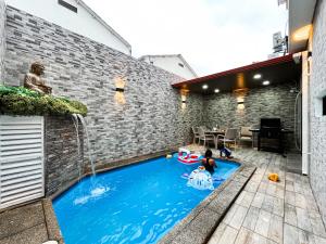 Villa con piscina privada y BBQ, 3 habitaciones, 5 camas, seguridad 24-7