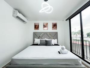 Villa con piscina privada y BBQ, 3 habitaciones, 5 camas, seguridad 24-7