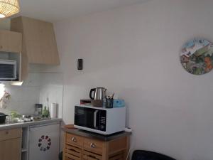 Studio lumineux avec balcon, vue montagne, 25m² - FR-1-573-147