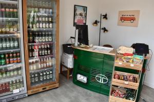 Campingfass im Naturresort Weserinsel