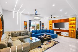 Aurea 4-BHK Farmhouse by ELIVAAS with Private Pool, Garden & Gazebo