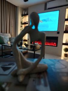 غرفتين نوم مع صاله دخول ذاتي