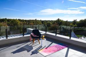 Villa EmMa Istria in Central Istria with sea view, pool heating and underfloor heating