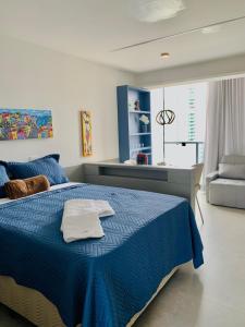 Apto Moderno Vista Mar Rooftop com Piscina Academia no Corredor da Vitoria