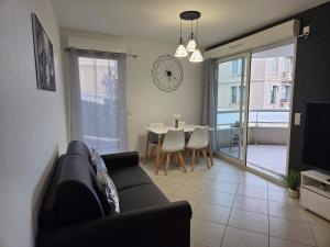 5mn Monaco - Terrasse aperçu mer - Parking - FA