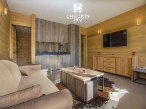 Studio cabine cosy Megève parking gratuit