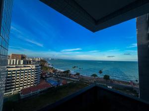Vista panorâmica do mar de Maceió