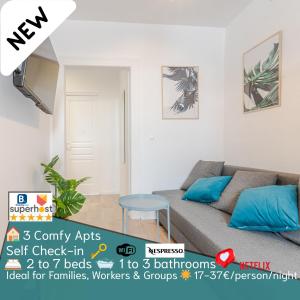 CATTENOM NEW NOVÝ NOU NOVO - 3 min Parking, Wi-Fi, Nespresso - Spacieux & serein, idéal pros et familles - Spacious & serene, perfect for pros & families