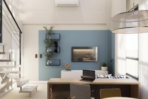 Loft with pool in Santo Antônio