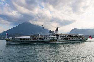 Apartment Steamboat Suite in See- und Bergnähe, 4 Gäste, Balkon mit Aussicht