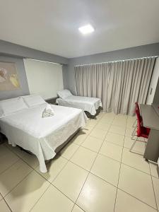 Melhores Flats - Maravilhosa varanda frente ao mar