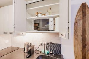 Surfers Deck near Interlaken, at lake with pool