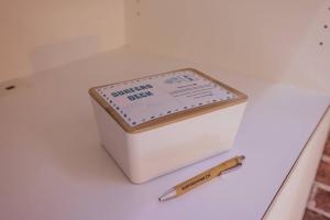 Surfers Deck near Interlaken, at lake with pool