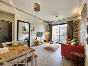 Premium 1BHK Apartment in Candolim with Pool Balcony and Self Catering Kitchen