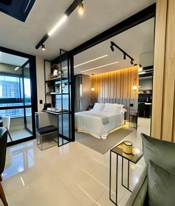 Stay Royal Luxury |Sofá Retrátil e Divisória Smart