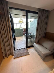 Melhores Flats - Piscina privativa, frente ao mar