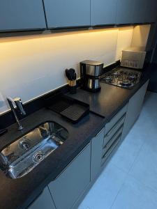 Melhores Flats - Jacuzzi privativa, beira-mar