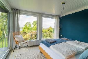 Häuschen mit privatem Schleizugang