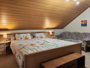 Zuhause bei uns in der zweiten Etage