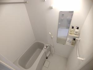 101Room,7-minute walk from Uguisudani Station located on the 1nd floor of an apartment-style building Twin room No elevator