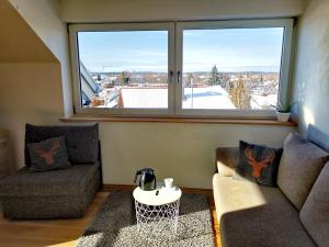 Panorama Apartment mit 2 Schlafzi im Allgäu mit Balkon