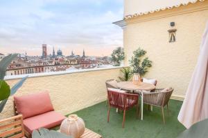 PSM87 Ático de lujo y luminoso con extraordinaria Terraza en el Centro de Madrid