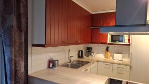 Kotimaailma two bedroom with sauna and balcony