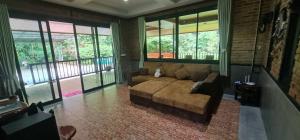 Peaceful house surrounding by nature