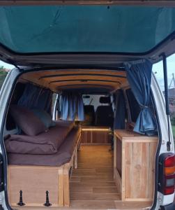 Classical campervan to rent for over 25 years old