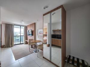 Studio Moderno com Varanda e Vista Livre!