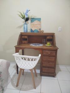 Apartamento central com vista para a Santa